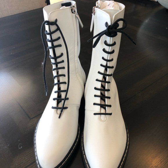 the row fara boot white